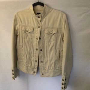 Cream jean jacket